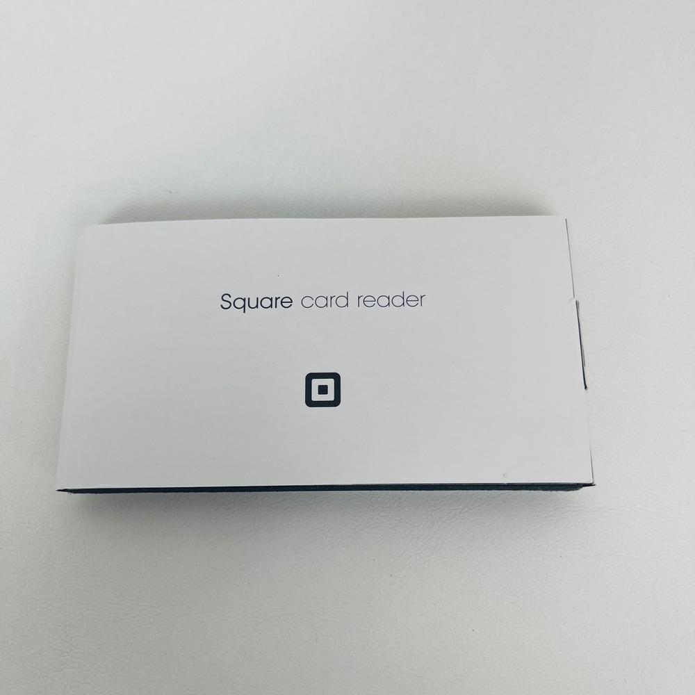 Square Credit Card Reader White 3.5mm Headphone Jack Magstripe POS New